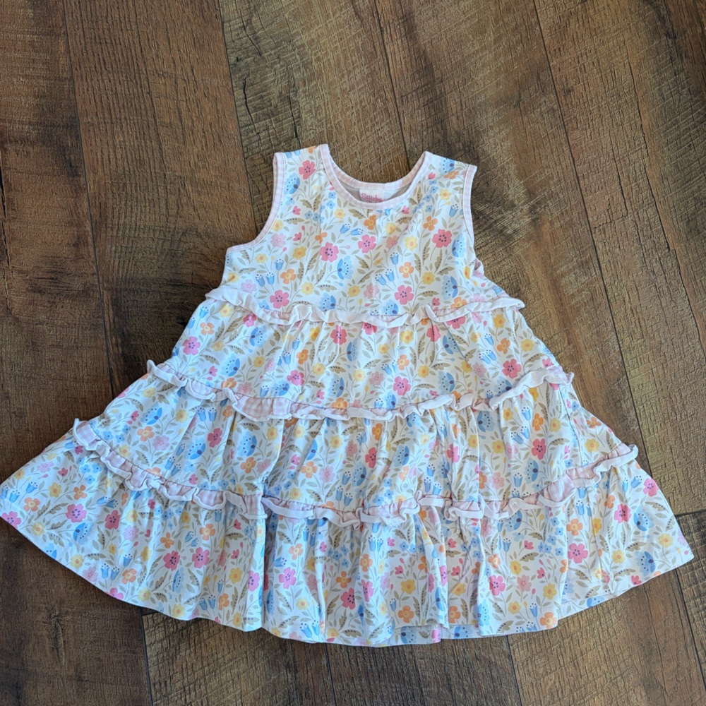 Stitchy Fish floral dress